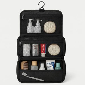 30 Family Size Travel Toiletry Organizer with Separate Compartments